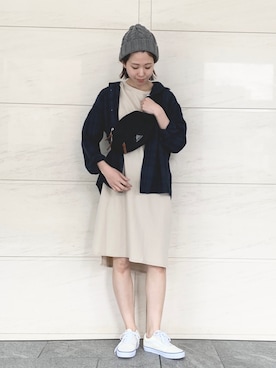 岡本さん（レディース・167cm）の春コーディネート