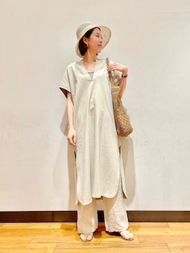 岡本さん（レディース・167cm）の春コーディネート