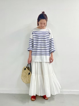 岡本さん（レディース・167cm）の春コーディネート