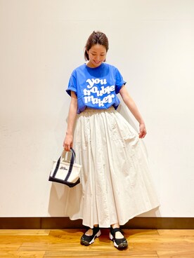 岡本さん（レディース・167cm）の春コーディネート