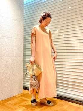 岡本さん（レディース・167cm）の夏コーディネート