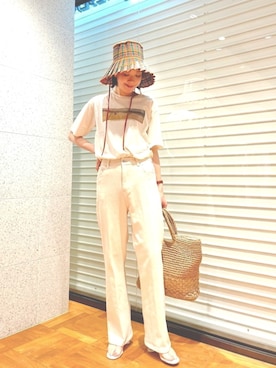 岡本さん（レディース・167cm）の夏コーディネート