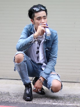 Echo Wangさんのコーディネート