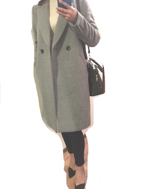 「Le Chione（ルキオネ）のアイテム」を使った、Peiさん（レディース・161cm）の冬コーディネート