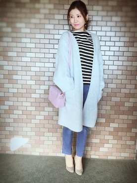 Peiさん（レディース・161cm）の冬コーディネート