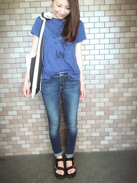 Peiさん（レディース・161cm）の夏コーディネート