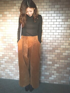 Peiさん（レディース・161cm）の秋コーディネート