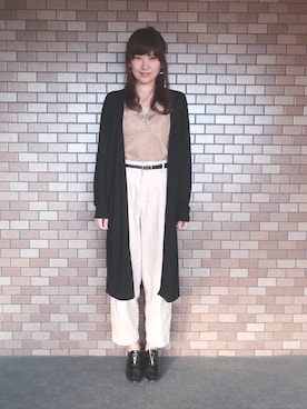 Peiさん（レディース・161cm）の秋コーディネート