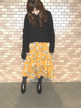 Peiさん(レディース・161cm)の春コーディネート