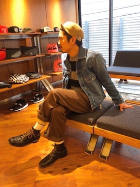 山Dさん（メンズ・175cm）の春コーディネート