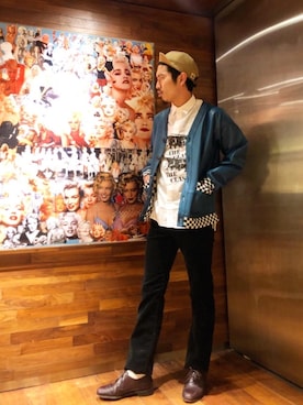 山Dさん（メンズ・175cm）の春コーディネート