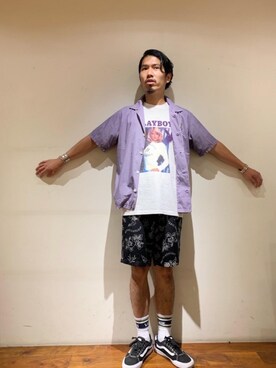 山Dさん（メンズ・175cm）の夏コーディネート