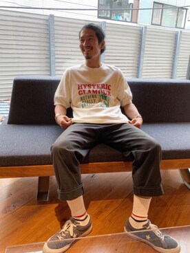 山Dさん(メンズ・175cm)の夏コーディネート