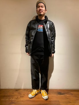 山Dさん(メンズ・175cm)の冬コーディネート