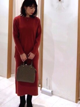 まさこさん（レディース・157cm）の冬コーディネート