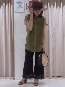 まさこさん（レディース・157cm）の夏コーディネート