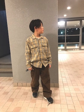 @rikuyuichanさん（キッズ・120cm）の秋コーディネート