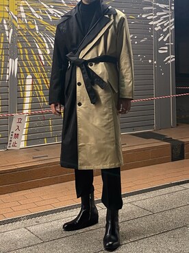 「abcd（ナシ）のアイテム（ジャケット/アウター）」を使った、あきさん（メンズ・182cm）の春コーディネート