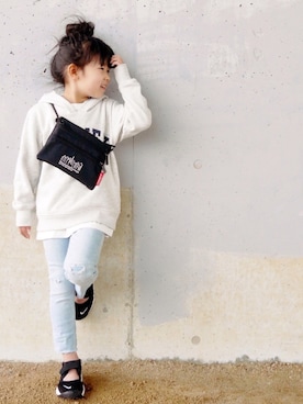 花音さん（キッズ・110cm）の春コーディネート