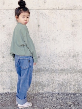 花音さん（キッズ・110cm）の春コーディネート