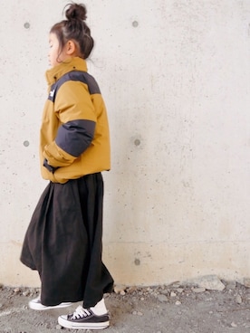 花音さん（キッズ・110cm）の冬コーディネート