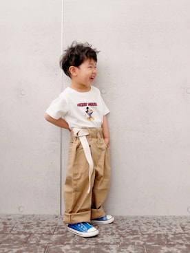 花音さん(キッズ・122cm)の夏コーディネート