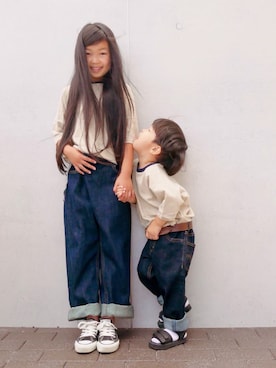 花音さん（キッズ・122cm）の夏コーディネート