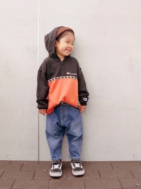 花音さん（キッズ・122cm）の秋コーディネート