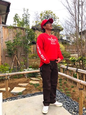 「Captains Helm（キャプテンズヘルム）のアイテム」を使った、takaoandouさん（メンズ・171cm）の春コーディネート