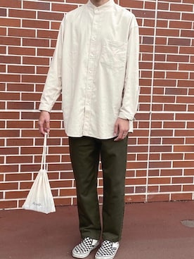 「Aesop（イソップ）のアイテム」を使った、takurinさん（メンズ・182cm）の秋コーディネート