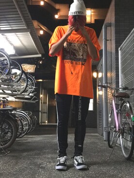 「places+faces」｜古さん（メンズ・177cm）の夏コーディネート