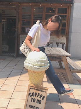 「CIBONE（シボネ）のアイテム」を使った、ayaneさん（レディース・158cm）の夏コーディネート