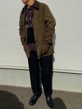 Barbour（バーブァー）の「Barbour × BEAMS F / 別注 CLASSIC BEDALE