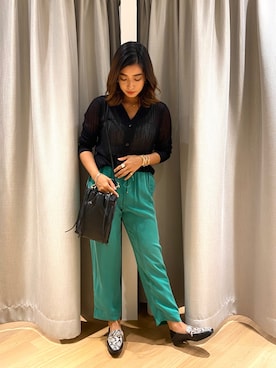 bymomomomoさん（レディース・164cm）の夏コーディネート