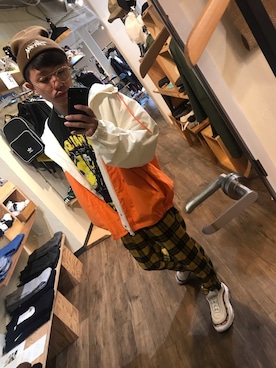 「ELEMENT（エレメント）のアイテム（ジャケット/アウター）」を使った、Heroさん（メンズ・163cm）の秋コーディネート