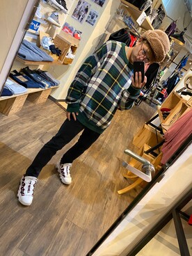 「HARIM（ハリム）のアイテム」を使った、Heroさん（メンズ・163cm）の秋コーディネート