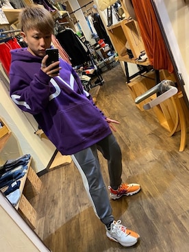 「HARIM（ハリム）のアイテム」を使った、Heroさん（メンズ・163cm）の秋コーディネート