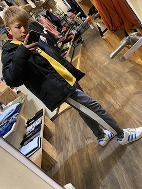 「HARIM（ハリム）のアイテム」を使った、Heroさん（メンズ・163cm）の冬コーディネート