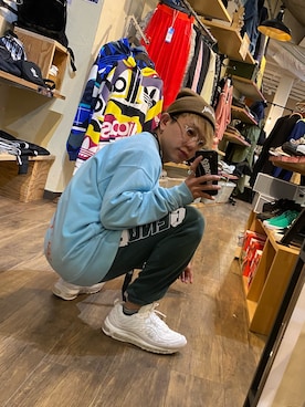 「HARIM（ハリム）のアイテム」を使った、Heroさん（メンズ・163cm）の冬コーディネート