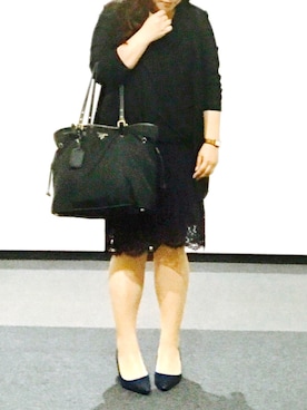 「オフィス」｜「アイテム（アナログ腕時計）」を使った、nanさん（レディース・163cm）の夏コーディネート