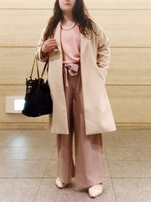 ぽっちゃりさん向け ワイドパンツの選び方と着こなしコーデ紹介 Unisize ユニサイズ