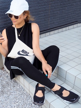 「NIKE」｜non0910さん（レディース・158cm）の春コーディネート