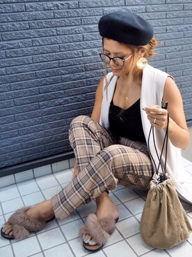 「TODAYFUL（トゥデイフル）のニュアンスサイクルピアス（ピアス（両耳用））」を使った、non0910さん（レディース・158cm）の夏コーディネート