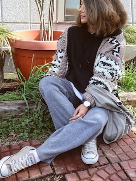 non0910さん（レディース・158cm）の冬コーディネート