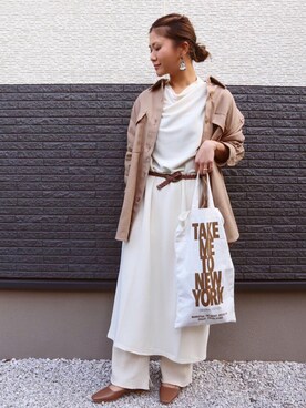 non0910さんの「TAKE ME TO NY BAG」を使ったコーディネート