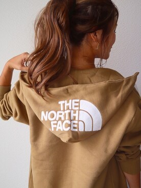 「THE NORTH FACE（ザノースフェイス）のREARVIEW FULLZIP HOODIE（パーカー）」を使った、non0910さん（レディース・158cm）の夏コーディネート