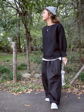 「Casselini（キャセリーニ）のアイテム」を使った、non0910さん（レディース・158cm）の秋コーディネート