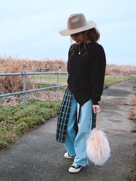 non0910さん(レディース・158cm)の冬コーディネート