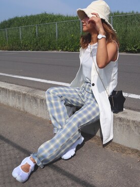 non0910さん（レディース・158cm）の夏コーディネート