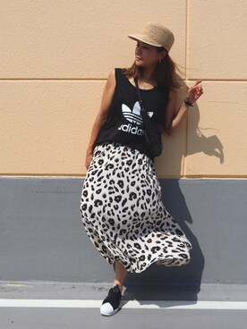 non0910さん（レディース・158cm）の夏コーディネート